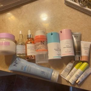Skin care bundle. Most only used once or twice